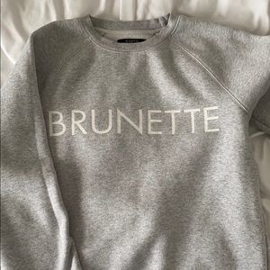 Brunette the label crewneck